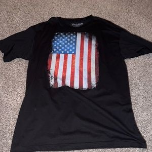 Mens American Flag T shirt